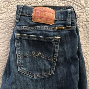 Size 29 straight lucky brand jeans